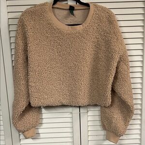 Wild Fable Tan Sherpa Jacket